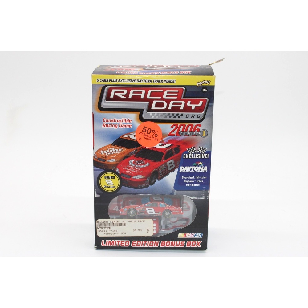 RACE DAY 2006 Series 1 LE Bonus Box Wizkids Constructible Racing Game WZK7526